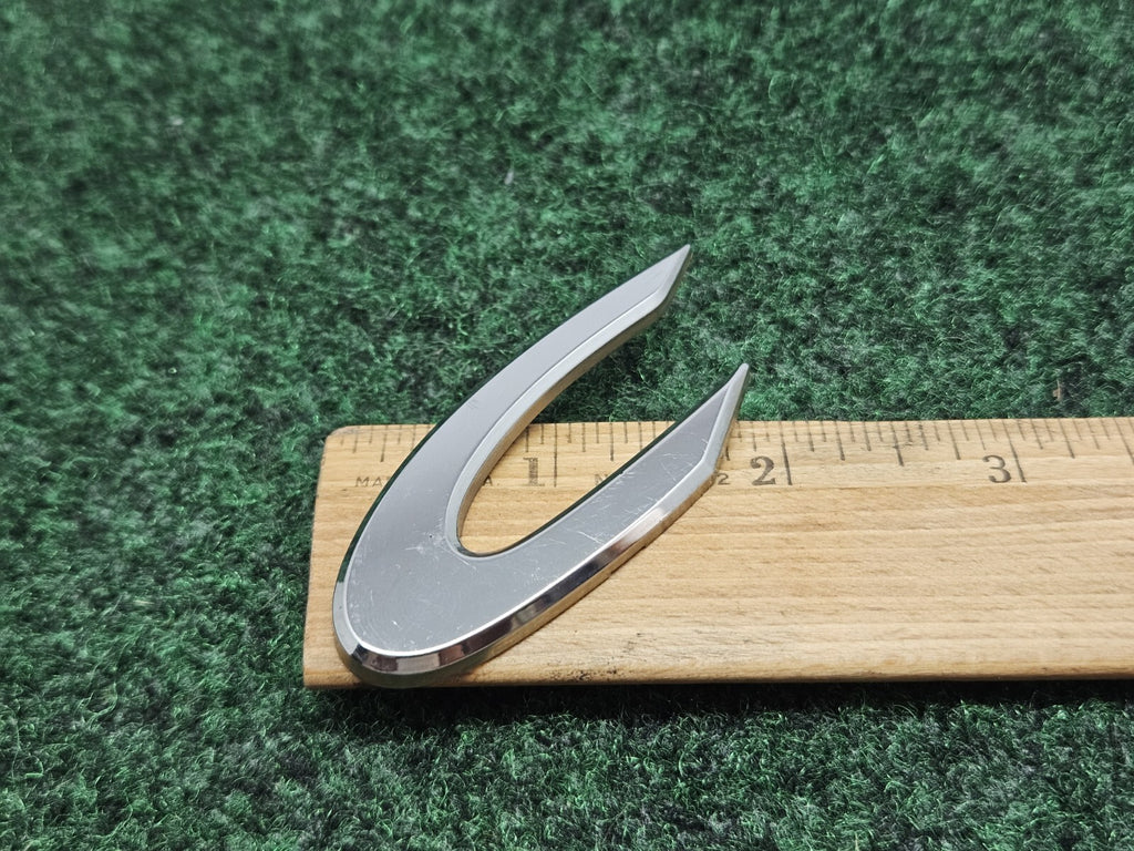 OEM "C" Chrome 3D Individual Letter Lettering Emblem Badge Logo Nameplate C 2S2
