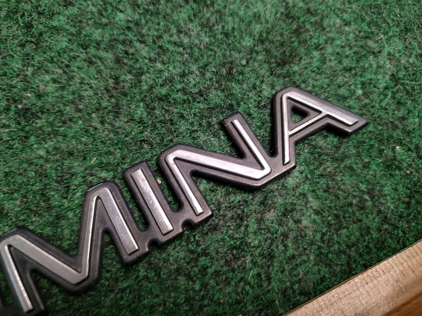 Chevy OEM Lumina Chrome 6" Rear Trunk Emblem Badge Logo Nameplate Name Plate 2S5