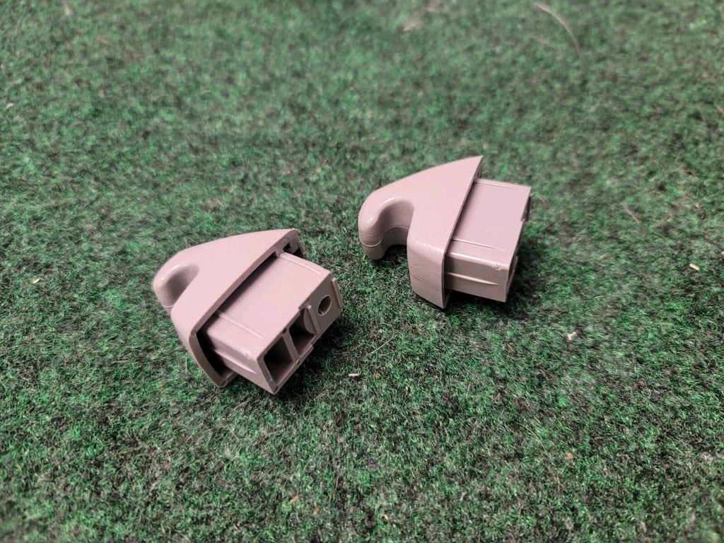2014-2016 Buick Lacrosse Sun Visor Support Set of 2 OEM NEW Gray 13293394