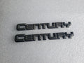 (2) Misc Buick OEM Century Emblem Badge Logo Nameplate Name Plate