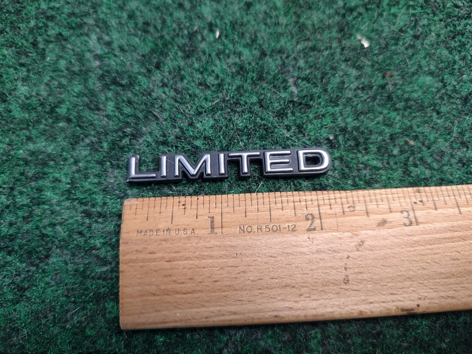 OEM Limited Chrome 2.25" Emblem Badge Logo Nameplate Name Plate Insignia 3S3