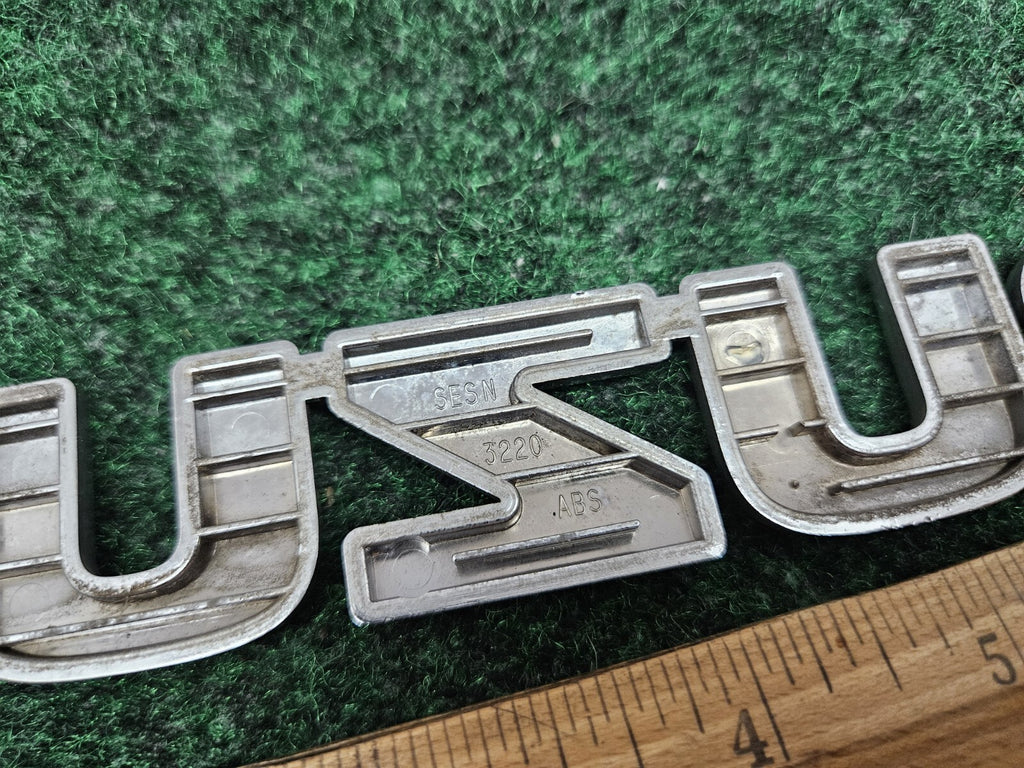 Suzuki OEM Chrome Plastic Emblem Badge Logo Nameplate Name Plate 8.25" GL2