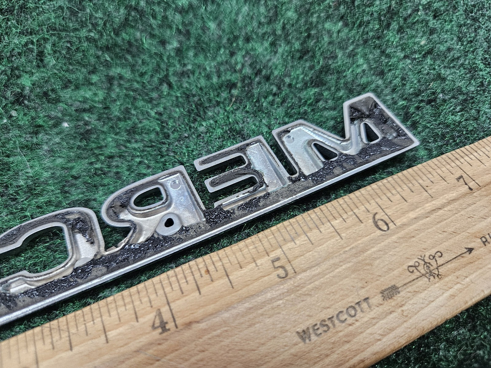 MERCURY REAR GATE LID EMBLEM BADGE SYMBOL LOGO Name Plate Nameplate OEM GL2