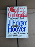 Official and Confidential The Secret Life of J Edgar Hoover by Anthony Summer B2