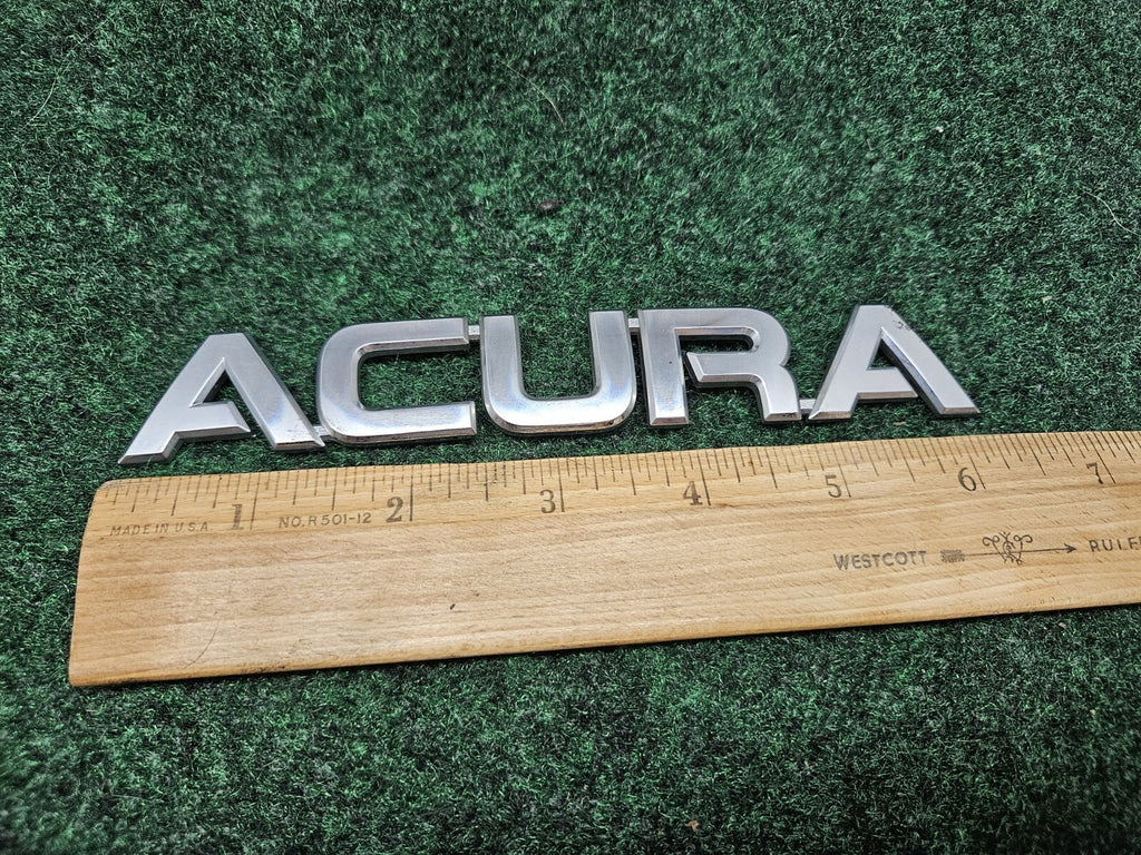 ACURA INTEGRA REAR  TRUNK LID EMBLEM LOGO BADGE NAME PLATE  OEM GL1