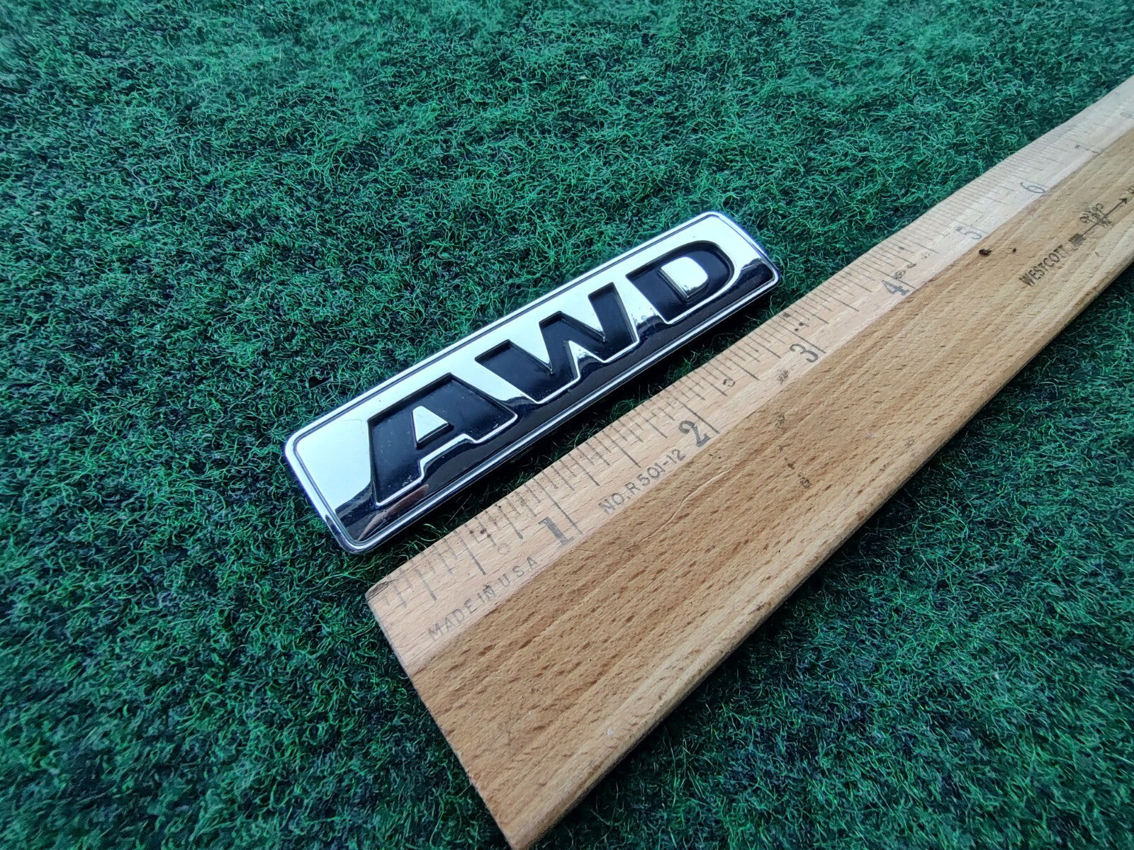 OEM AWD All Wheel Drive 3.5" Emblem Badge Logo Nameplate Name Plate Insignia 2L3