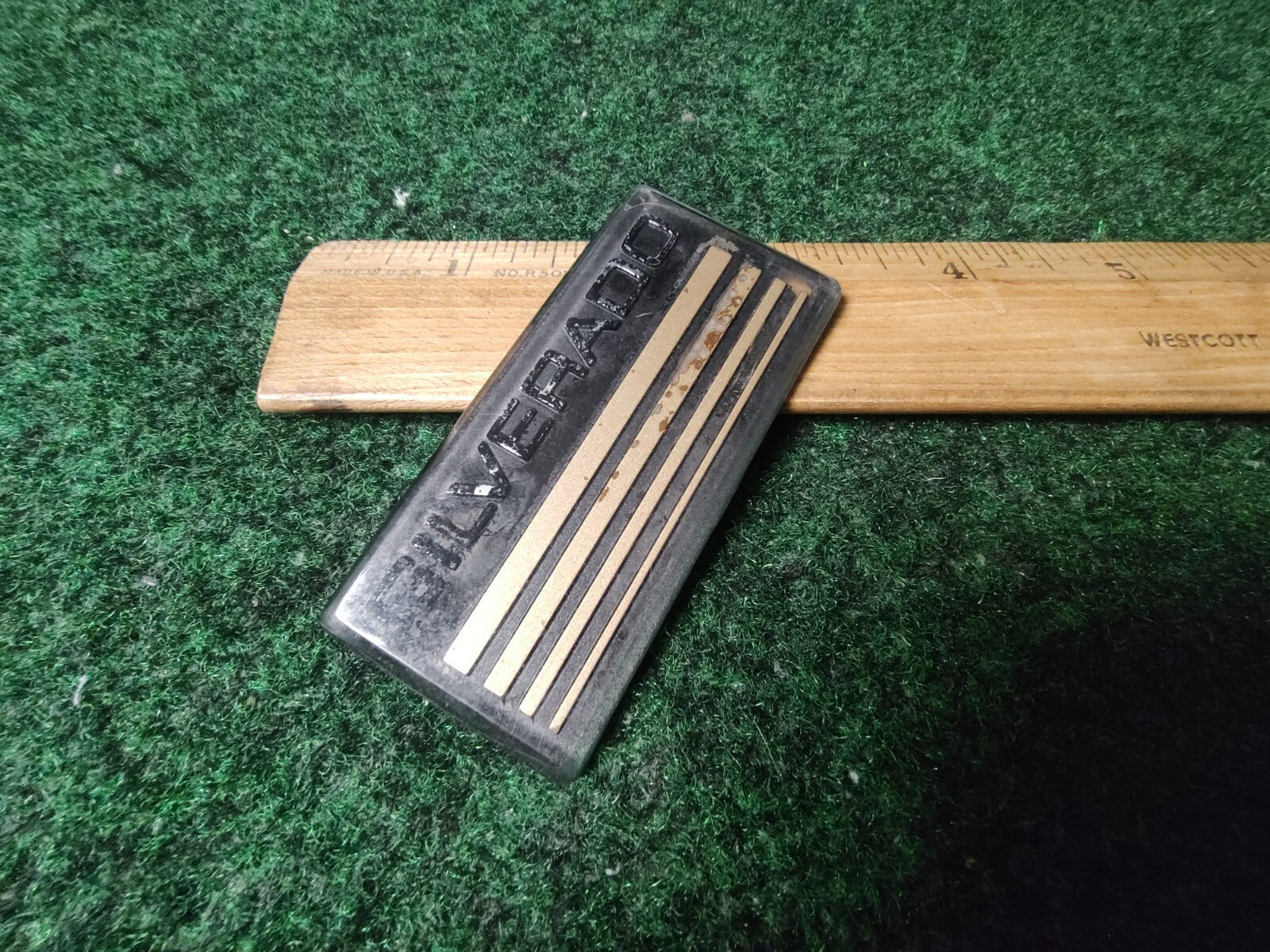 1990s SILVERADO Plastic Roof Panel Emblem OEM NAME PLATE 7S3