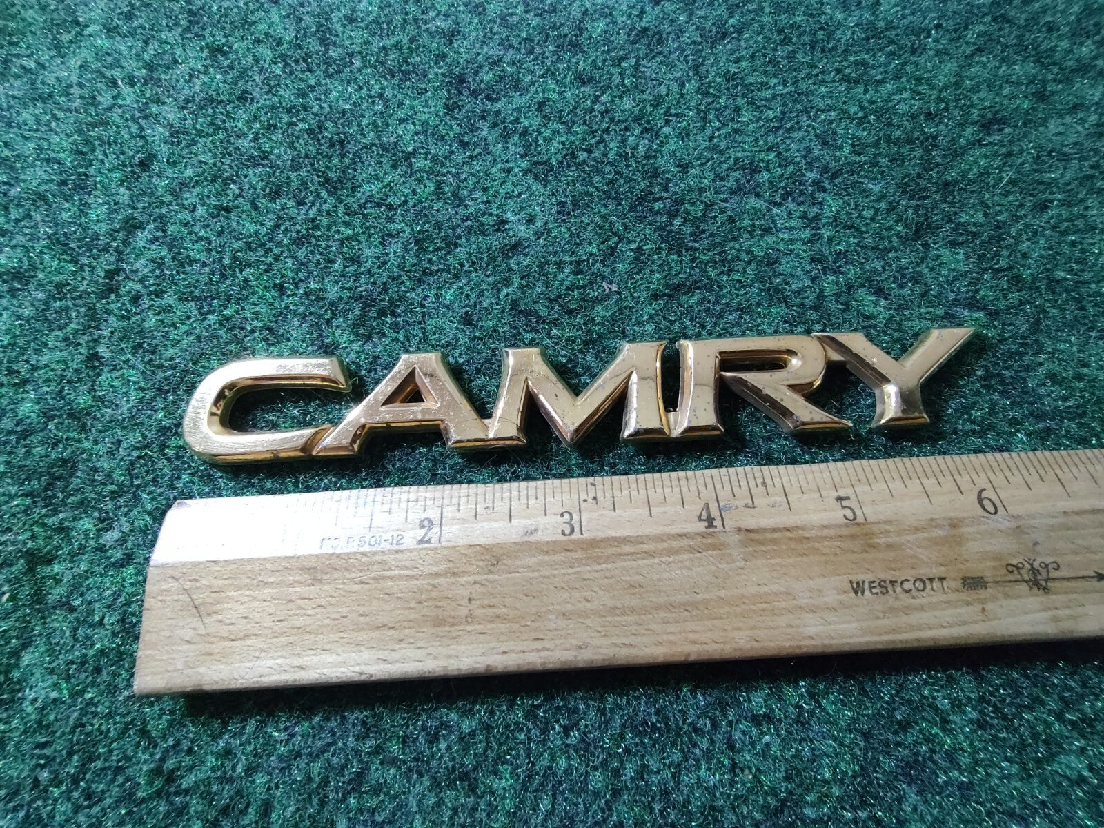 Toyota Camry Gold Trunk Emblem Badge Decal Logo OEM Genuine 75442-AA010 5S5