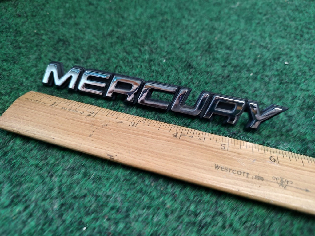 1992-2003 Mercury Grand Marquis Emblem Logo Badge Driver Rear Panel Chrome 1S5