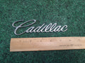 Cadillac Chrome Plastic 6inch Emblem Badge Logo Nameplate Name Plate 3S4