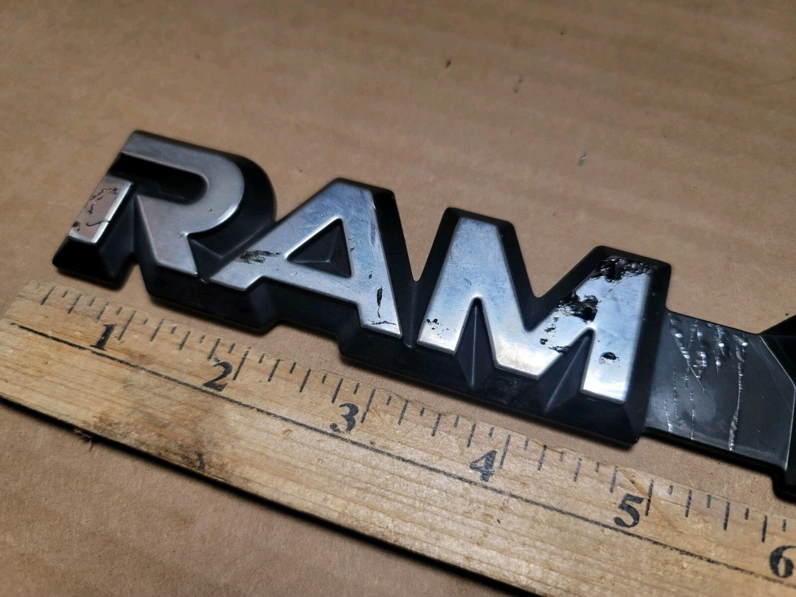 1998 1999 2000 2003 Dodge Ram 1500 Door Emblem Nameplate Decal 55295310 OEM 7S4