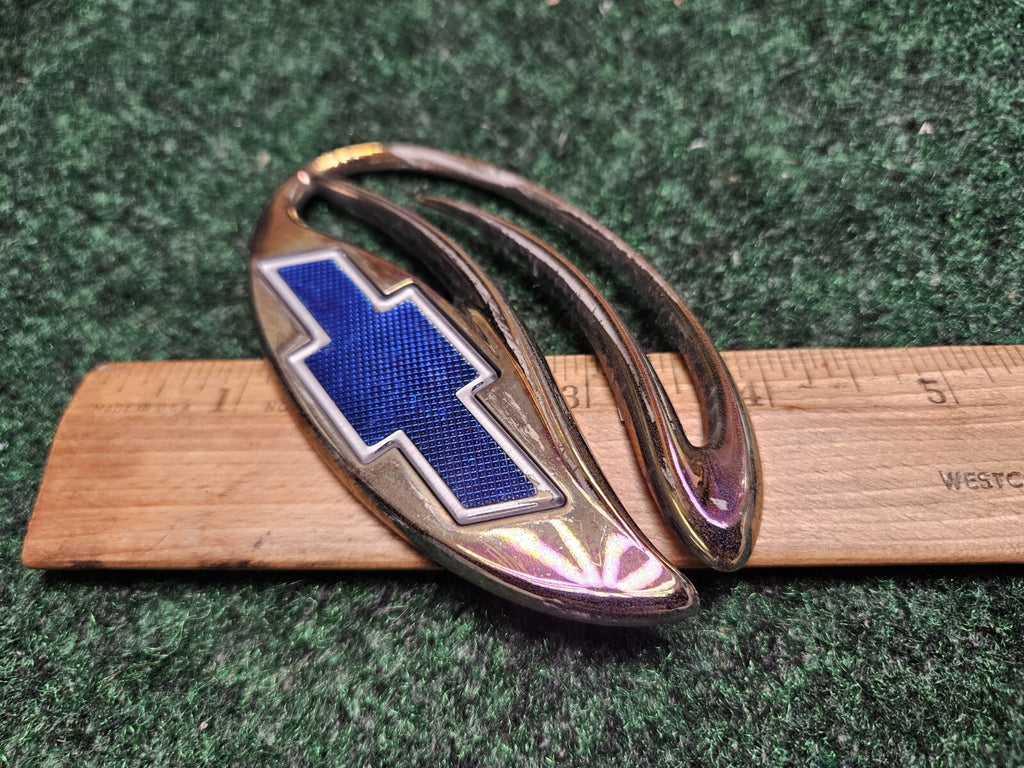 Chevrolet Malibu Chrome Blue Trunk Lid Emblem Badge OEM Logo Nameplate 5M3