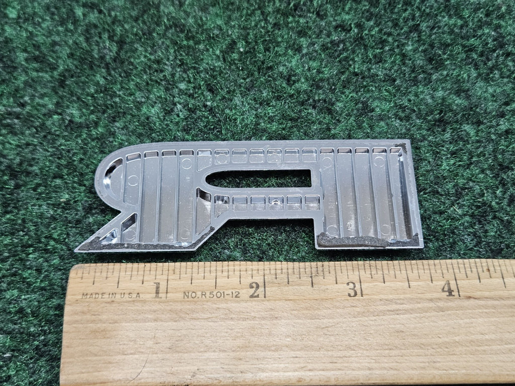 OEM "R" 3D Chrome Individual Letter Lettering Emblem Badge Logo Nameplate 7S9