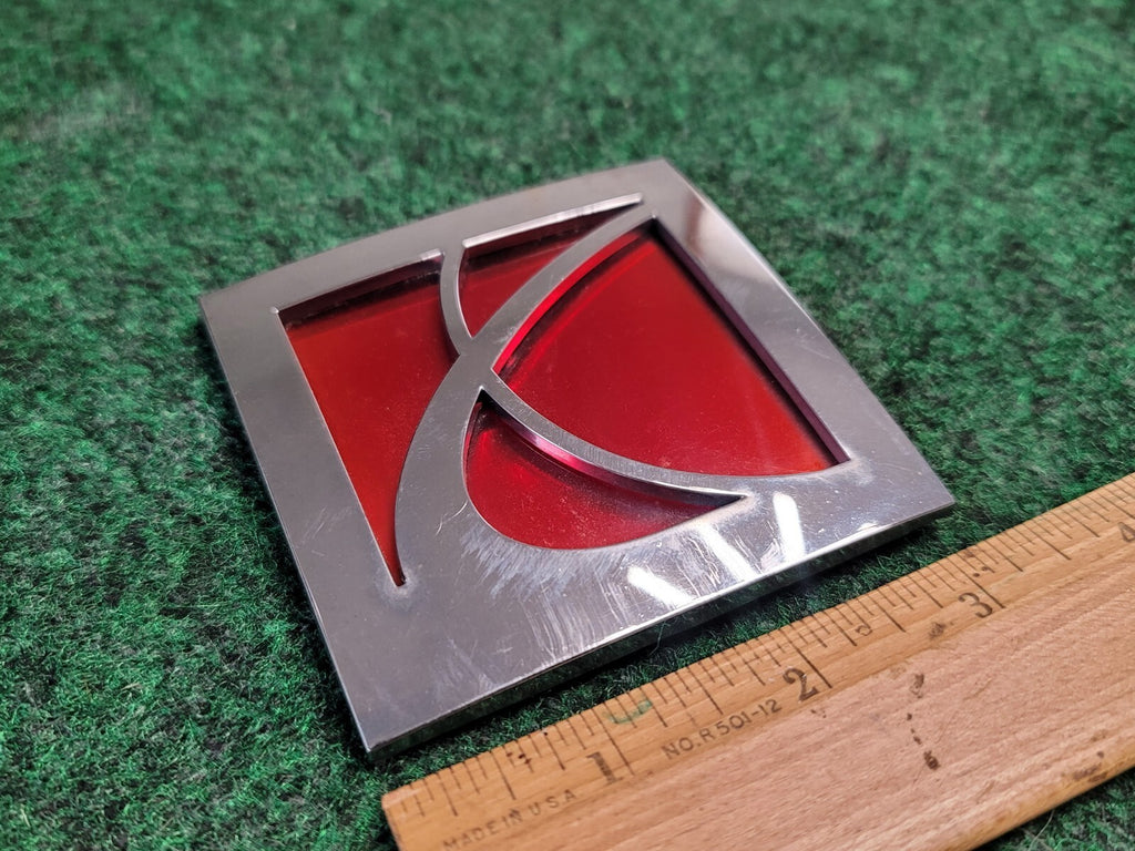2008 2009 SATURN ASTRA REAR TRUNK LID GATE EMBLEM LOGO BADGE SYMBOL OEM 1M5