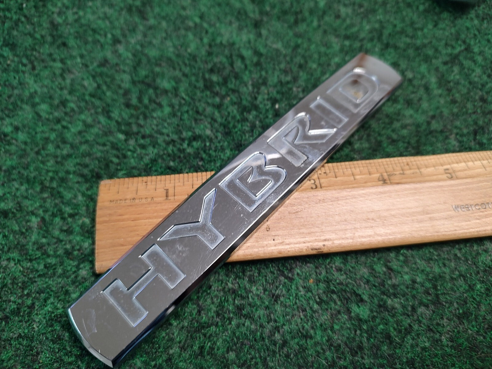 08 09 10 11 12 13 NISSAN ALTIMA COUPE HYBRID REAR LID EMBLEM LOGO BADGE OEM 4S9