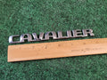 01 02 03 04 05 Chevrolet Cavalier Emblem Logo Letters Badge Trunk Rear OEM 1M2