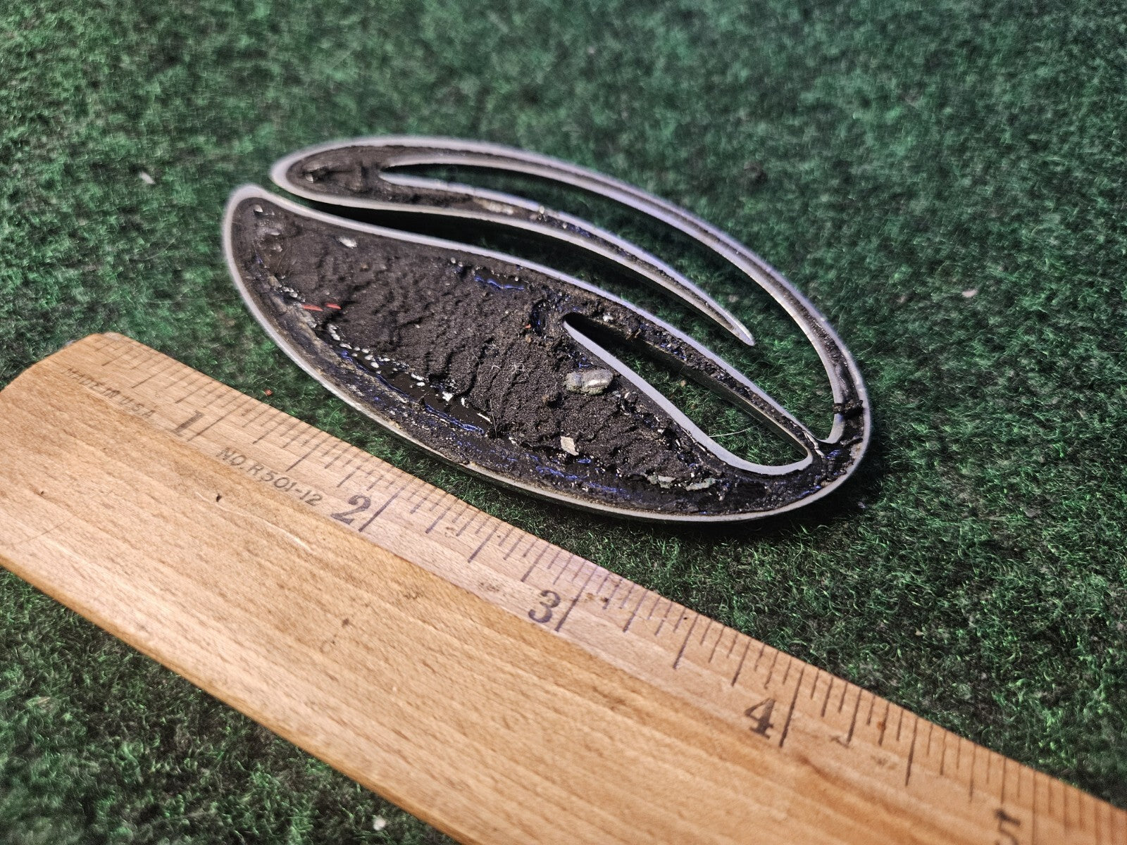 Chevrolet Malibu Chrome Blue Trunk Lid Emblem Badge OEM Logo Nameplate 4M8