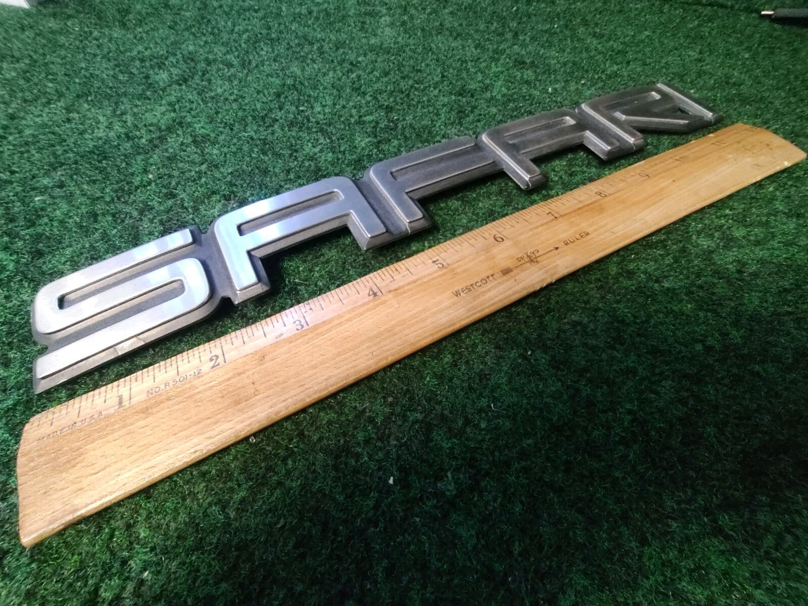 1995-2005 GMC Safari Rear Door Emblem Badge Logo Nameplate Name 15690681 3S5