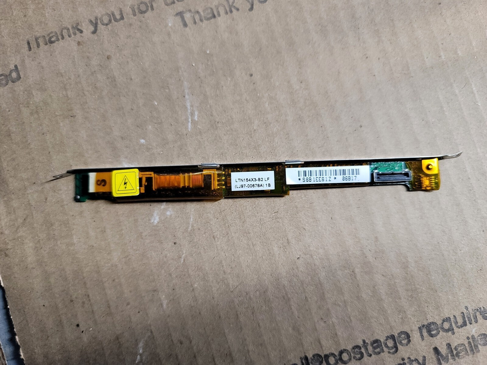 Sony Vaio VGN-S4Z PCG-6G2M Inverter LTN154X3-B2 LJ97-00678A#2184_10 HL3