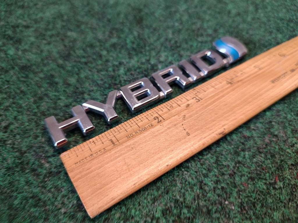 10-15 Toyota Prius Hybrid Right Fender Emblem Nameplate Badge 75374-47051 3S1