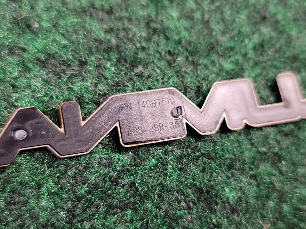 Chevy Lumina Front Dashboard Dash Emblem Badge Logo Nameplate Name 14097510 1M8