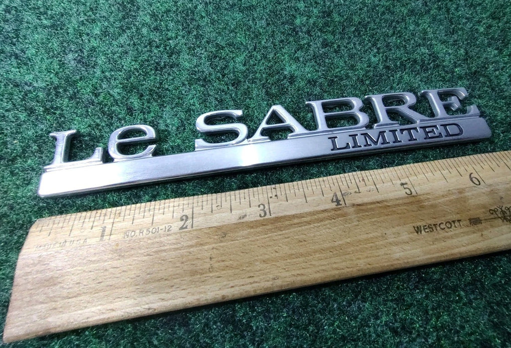 97 98 99 BUICK LESABRE LIMITED REAR LID SIDE EMBLEM LOGO BADGE SYMBOL OEM 6S8