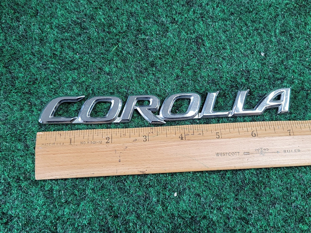2003 2006 2007 2008 Toyota Corolla Rear Trunk Nameplate Emblem 75442-02070 1M1