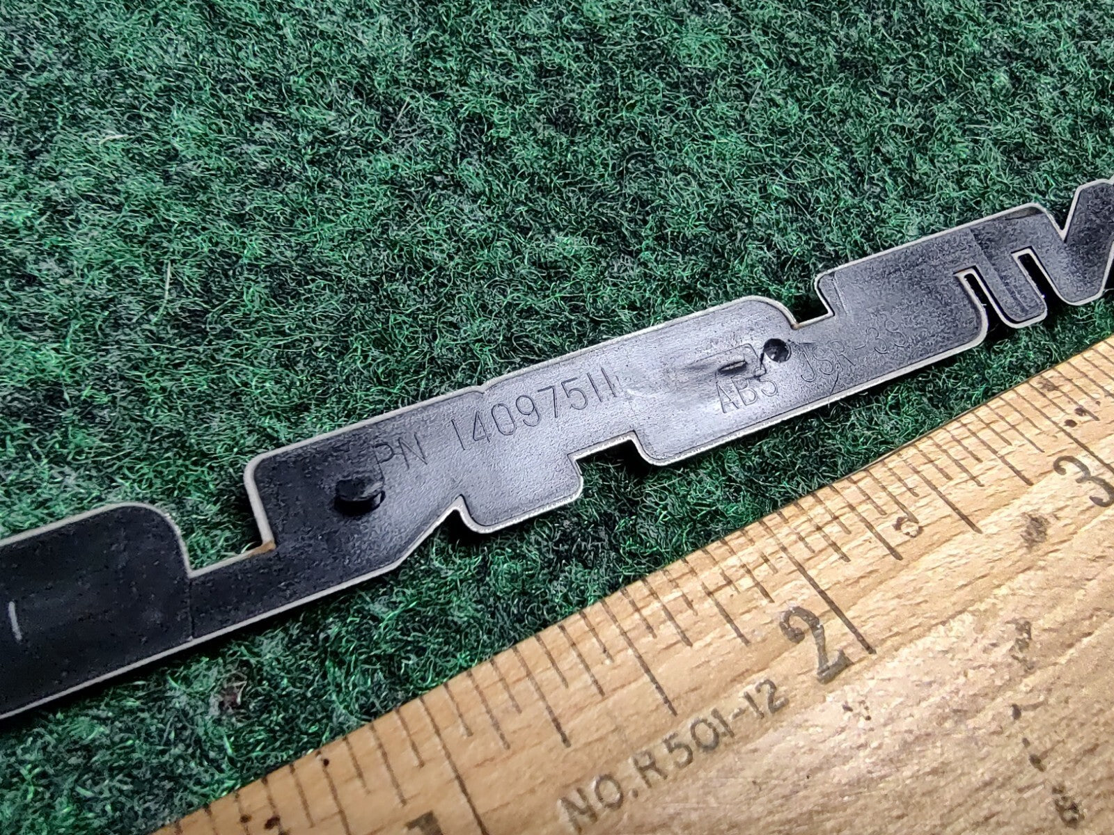 1995-1999 Chevrolet Chevy Monte Carlo Factory Silver Dash Board Emblem Badge 3S1