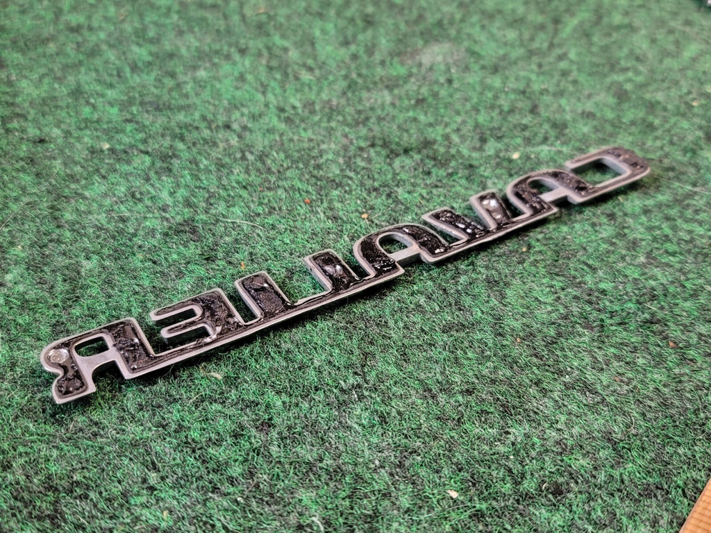 01 02 03 04 05 Chevrolet Cavalier Emblem Logo Letters Badge Trunk Rear OEM 1M2