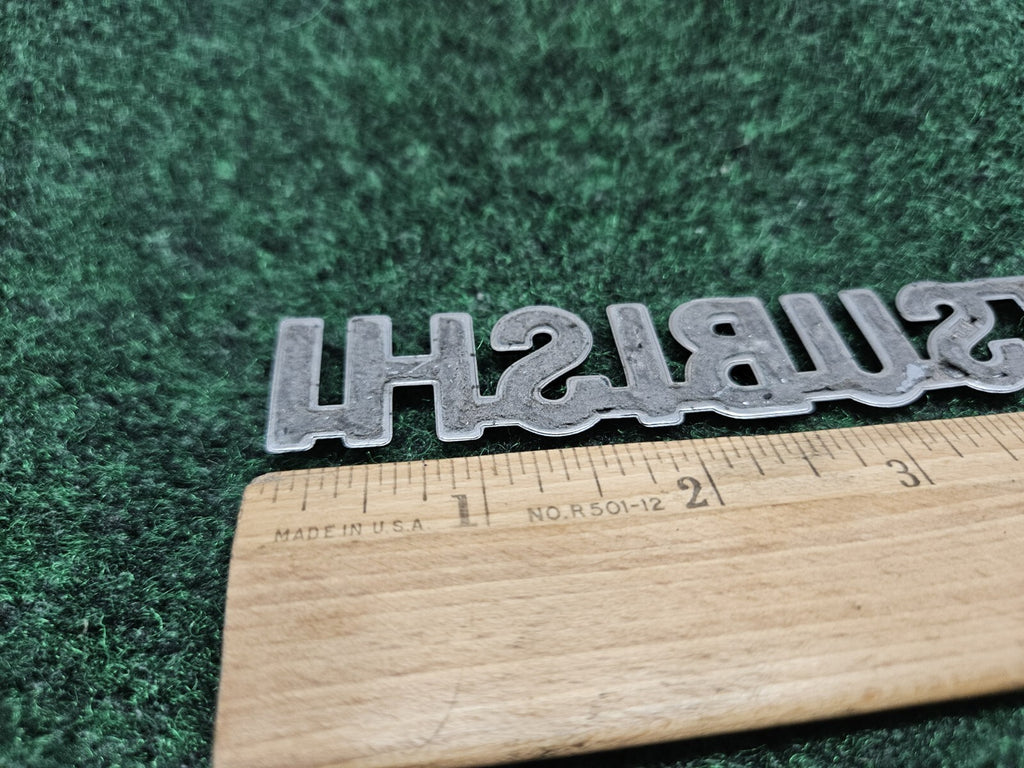 2008-2021 Mitsubishi Eclipse Cross Lancer Chrome NamePlate Emblem 7415A479 GL2