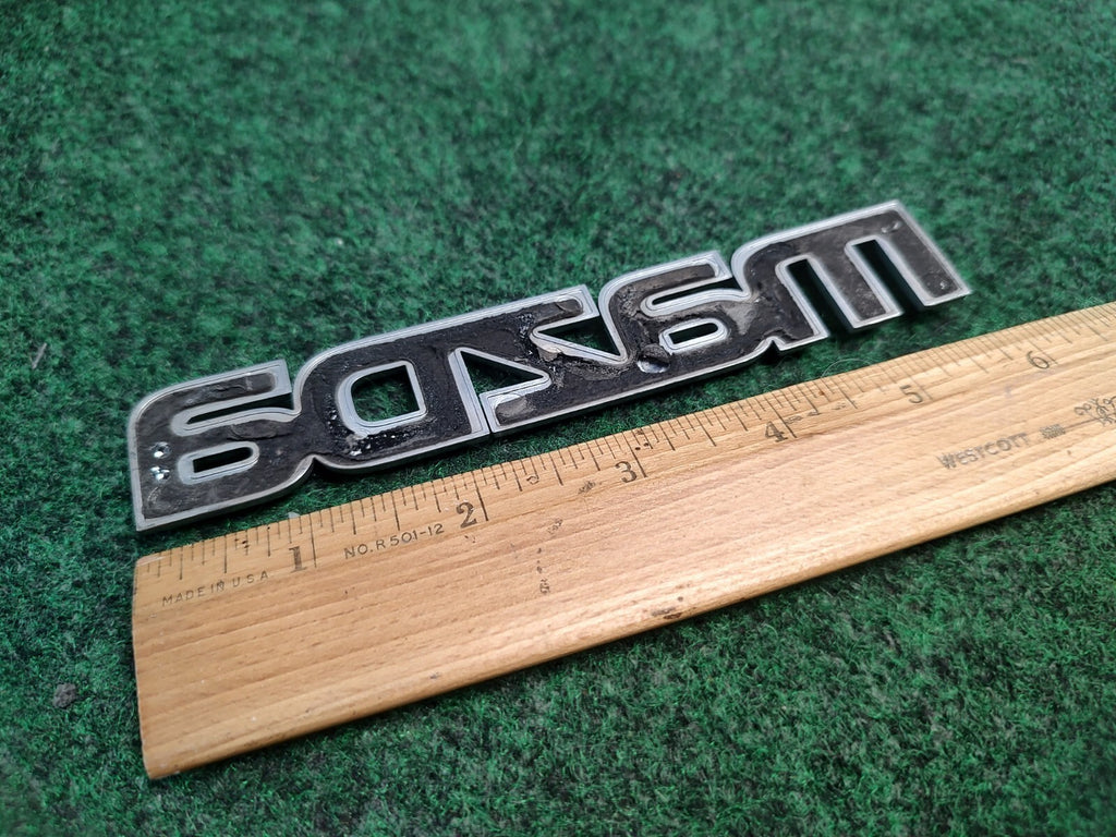 Mazda OEM Chrome Plastic Rear Emblem Badge Logo Nameplate Name Plate 3S2