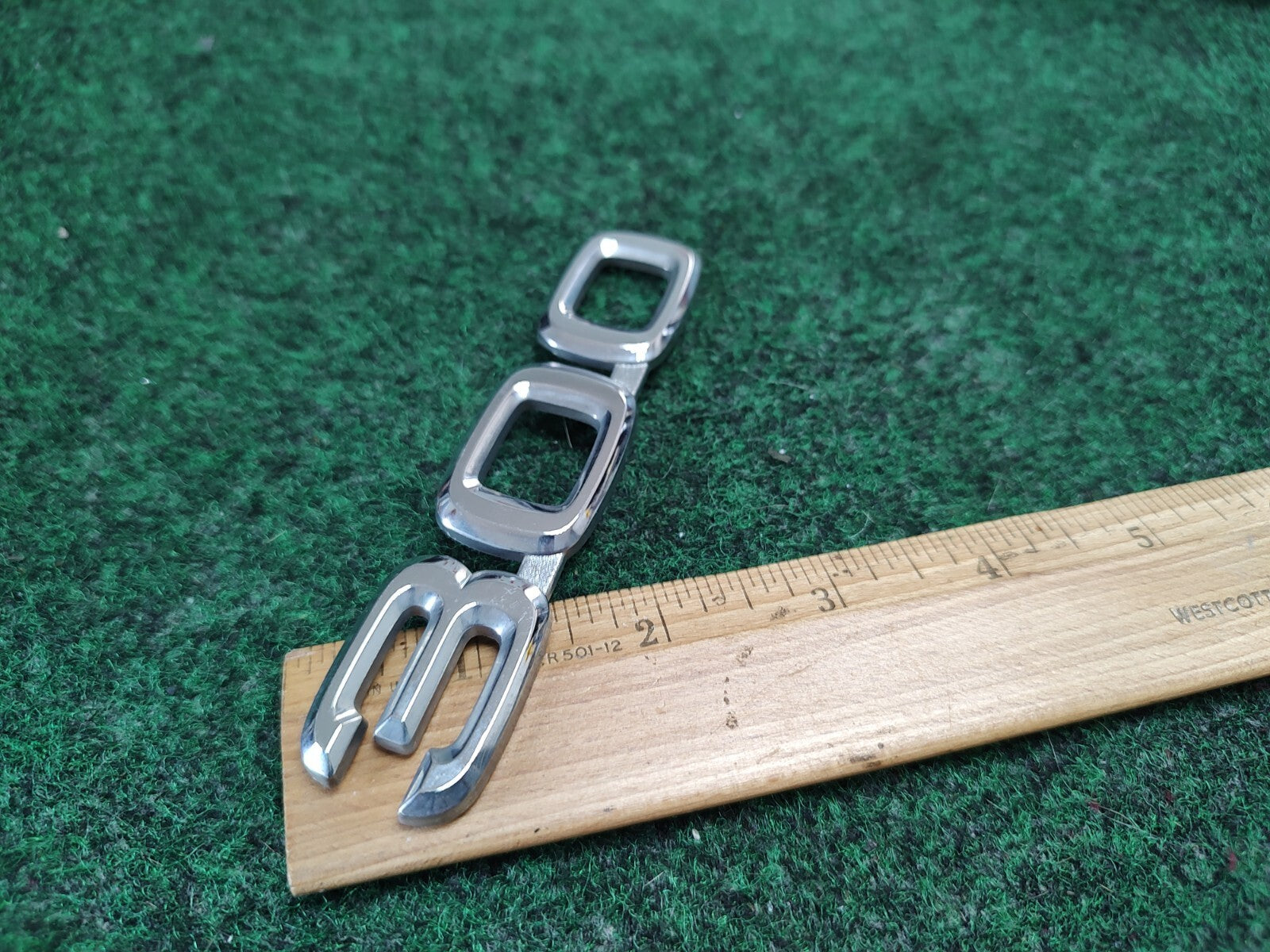 LEXUS RX300 REAR LID CHROME EMBLEM LOGO BADGE SIGN OEM USED 4S2
