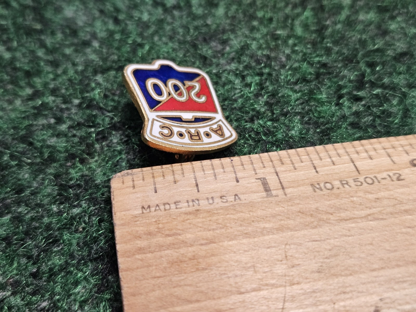 ARC 200 Bowling Pin Games Lapel Pin