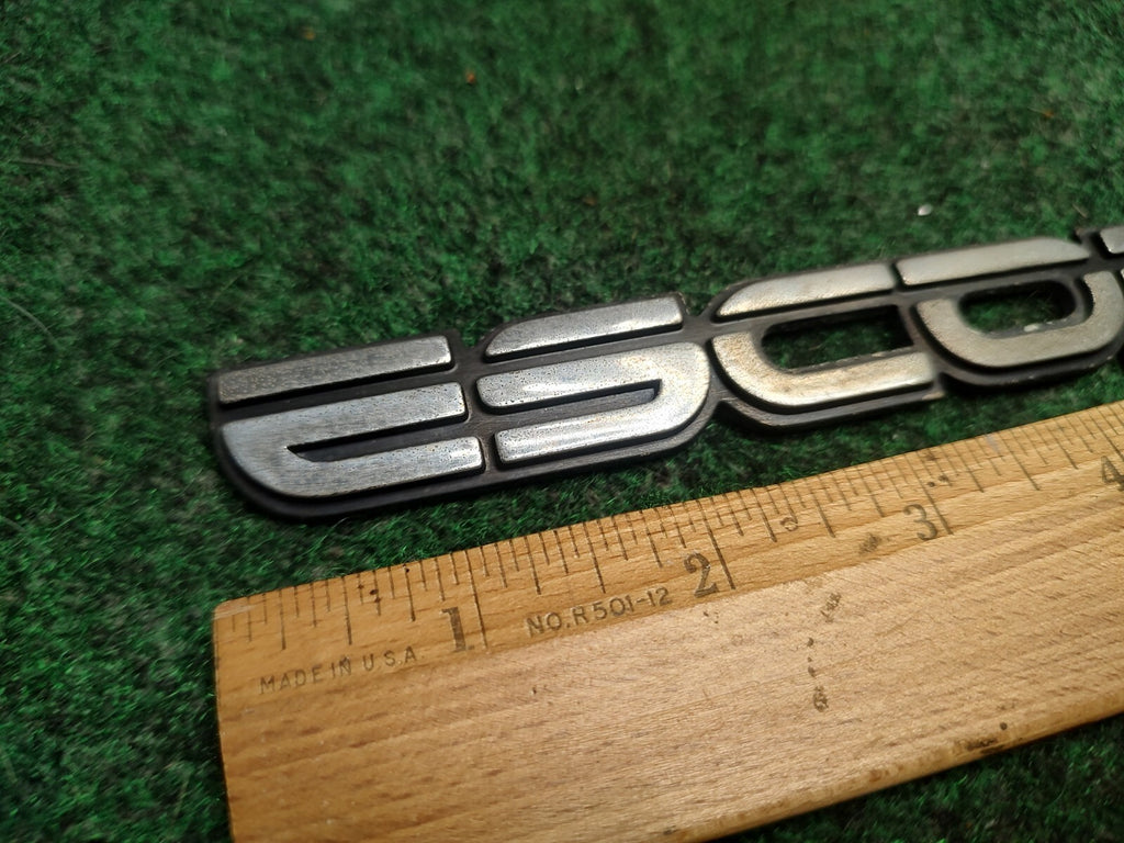 Original 1982-1986 Ford Escort Trunk Lid Emblem-Badge Nameplate Oem 1L4