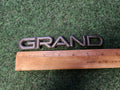 1992-1995 Pontiac Grand Emblem Badge Logo Nameplate Name Plate 5M1