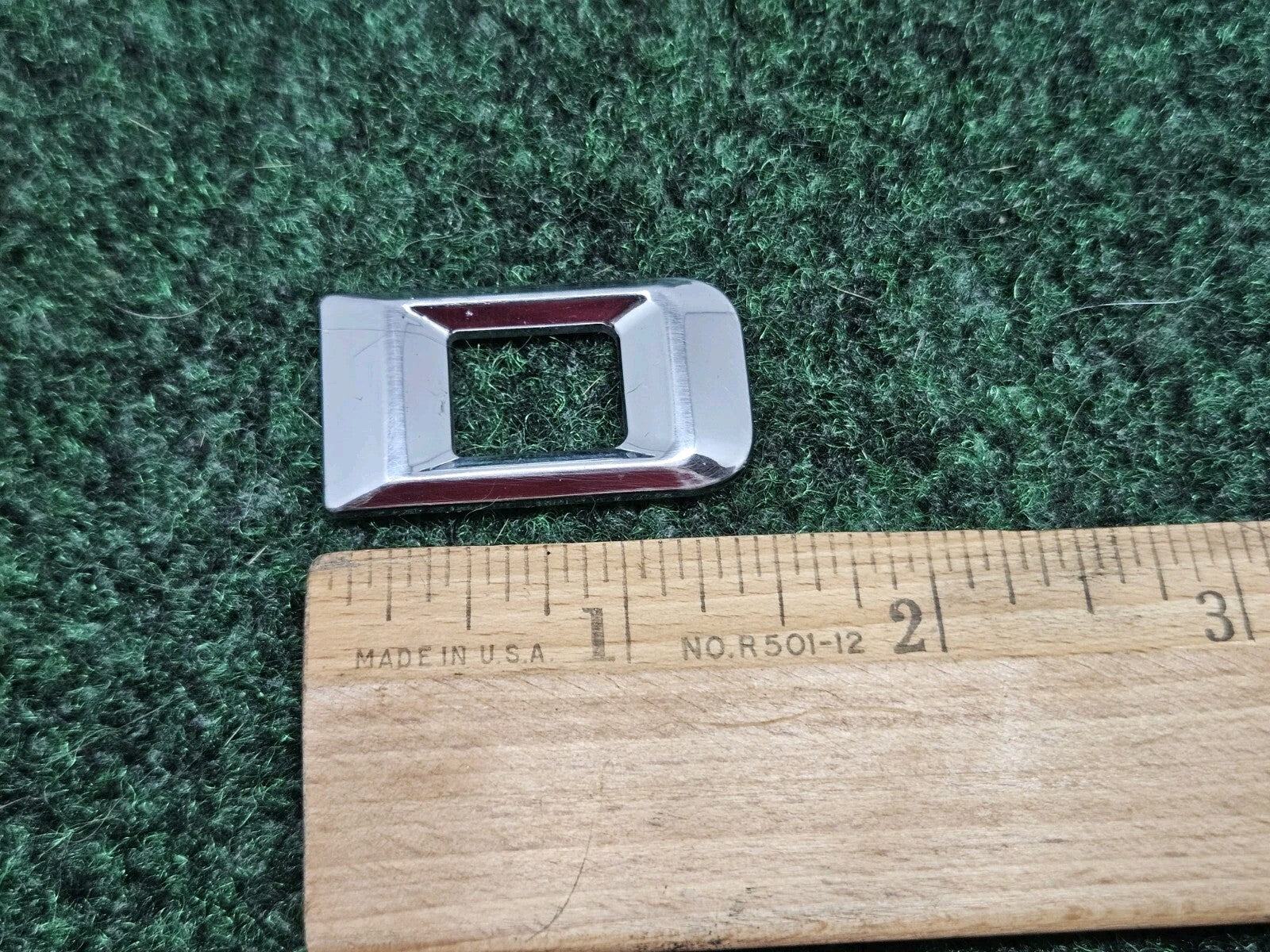 OEM "D" Chrome Individual Letter Lettering Emblem Badge Logo 3D  Nameplate 7S7