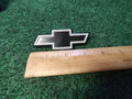 OEM GM CHEVROLET Black White Bow Tie Grille Grile Emblem Badge Name 3.5" 7S3