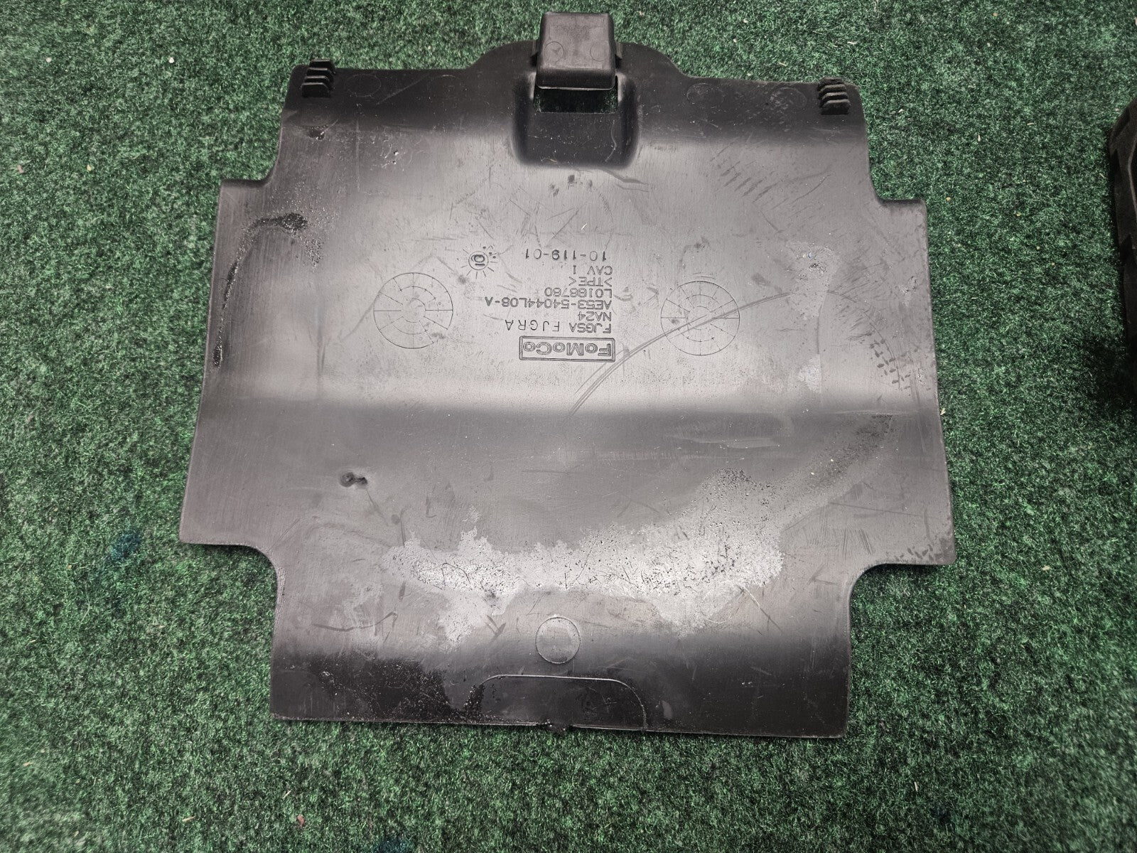 2010-2012 Ford Fusion Dash Compartment Cubby Rubber Liner Mat Storage Tray 5M2