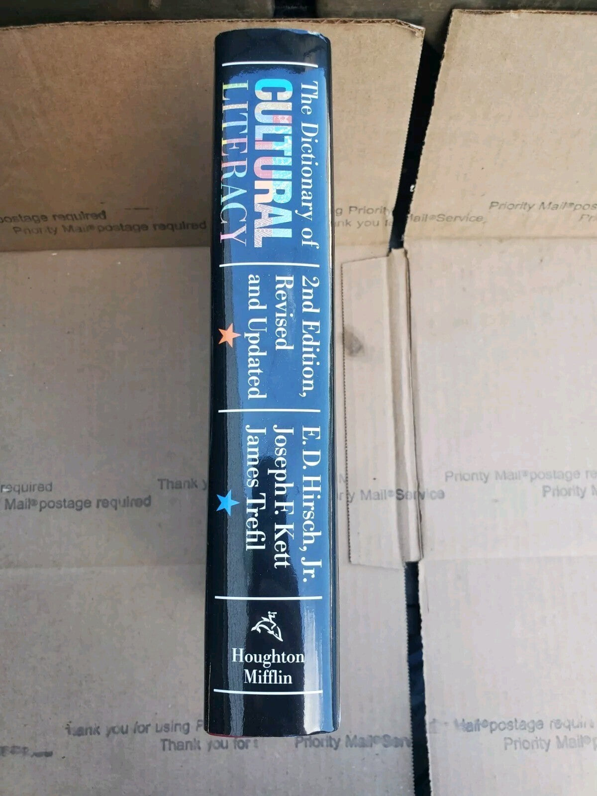 The Dictionary of Cultural Literacy - Hardcover By James Trefil B8