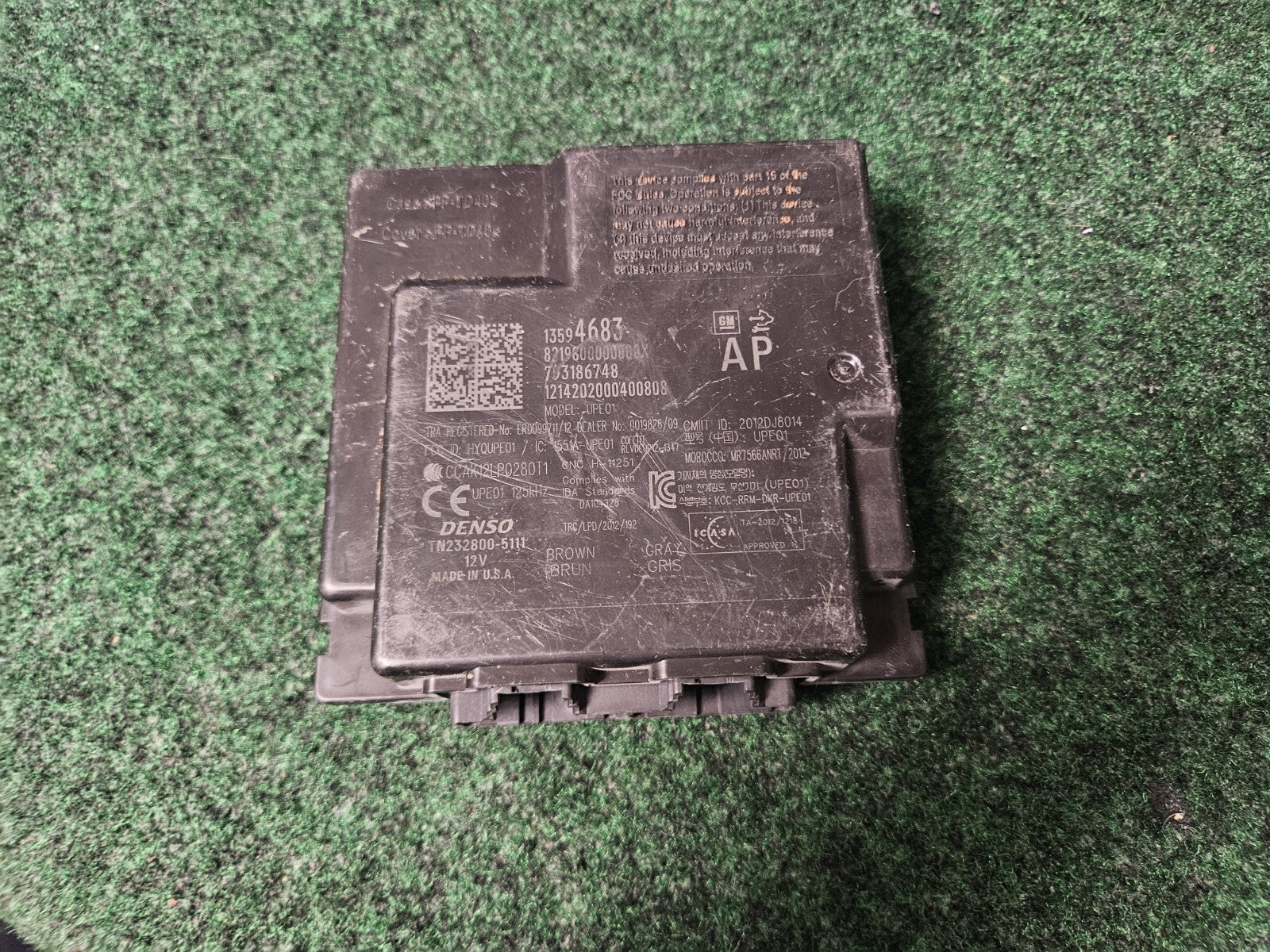 2015-2019 GM OEM KEYLESS ENTRY CONTROL MODULE 13594683 4M3