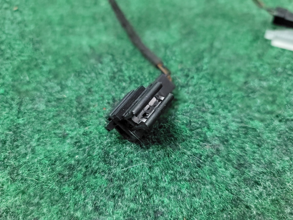 VW Audi Porsche Wiring Harness Plug Connector 2 Wire Pigtail OEM #1J0973332A 3L5