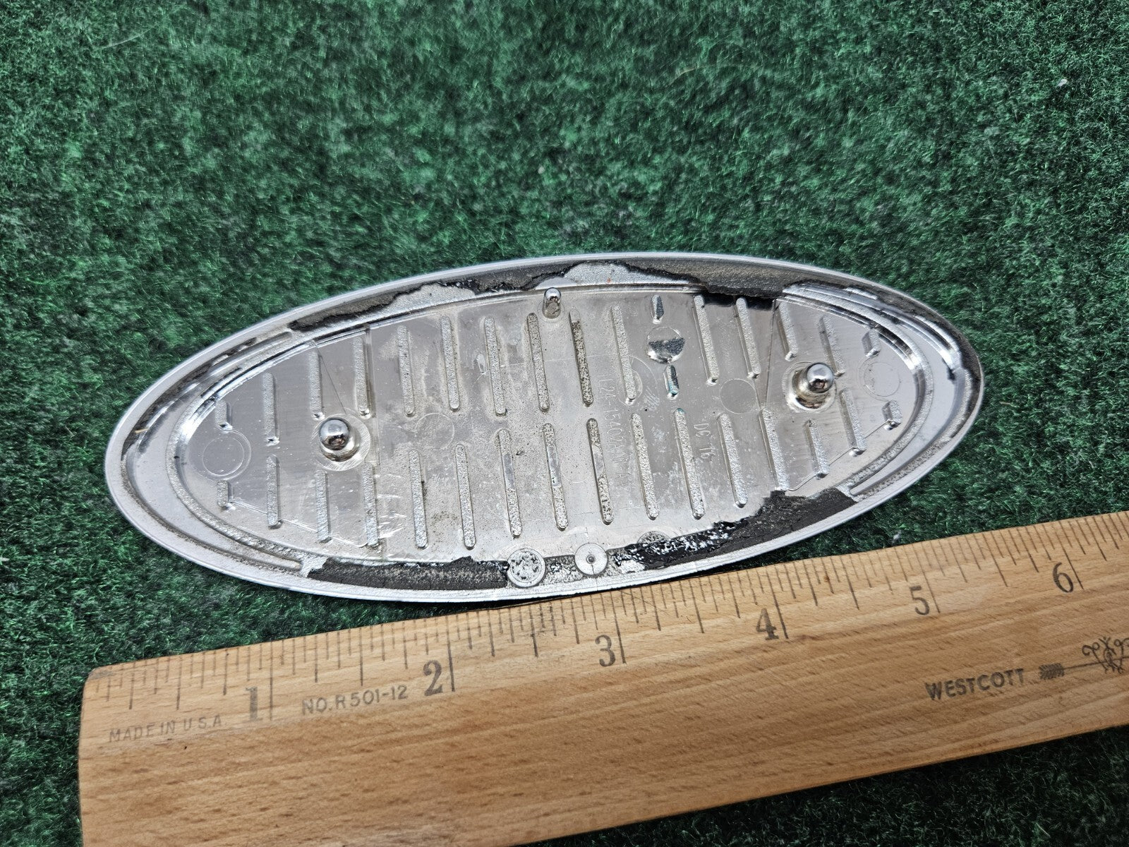 FORD EXPLORER CIRCA 2003 2004 REAR BLUE OVAL EMBLEM 1L24 15402 A16 AA GL1