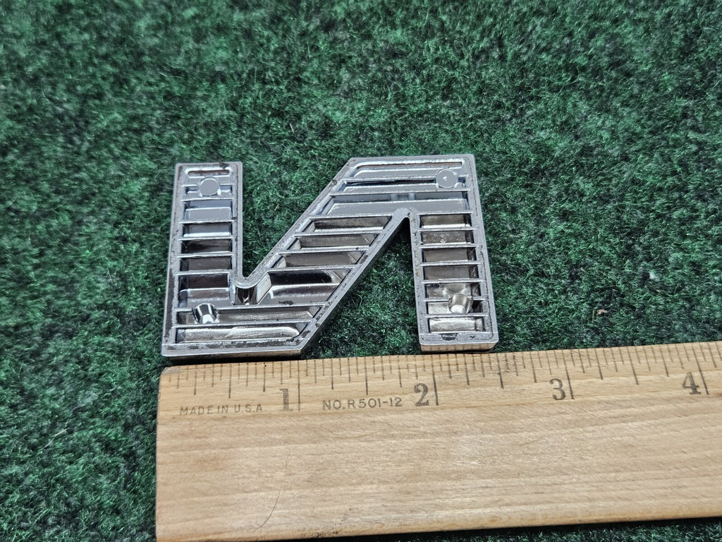 OEM "N" 3D Chrome Individual Letter Lettering Emblem Badge Logo Nameplate N 2S2