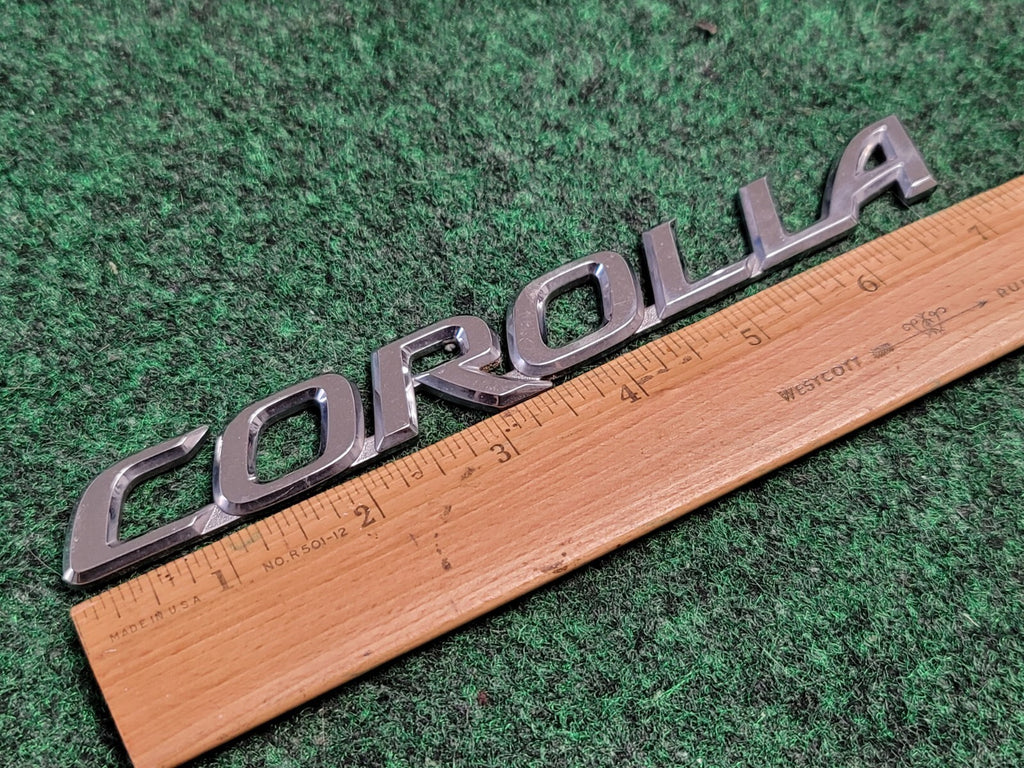 2003 2006 2007 2008 Toyota Corolla Rear Trunk Nameplate Emblem 75442-02070 1M7
