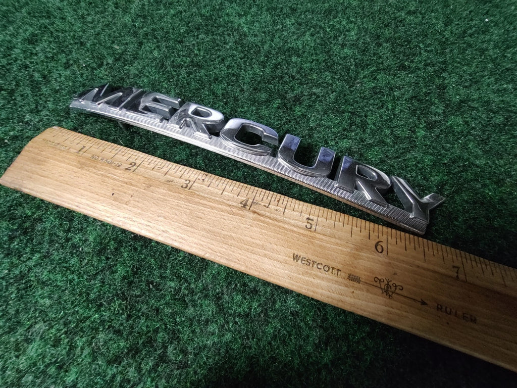 MERCURY REAR GATE LID EMBLEM BADGE SYMBOL LOGO OEM 4S5