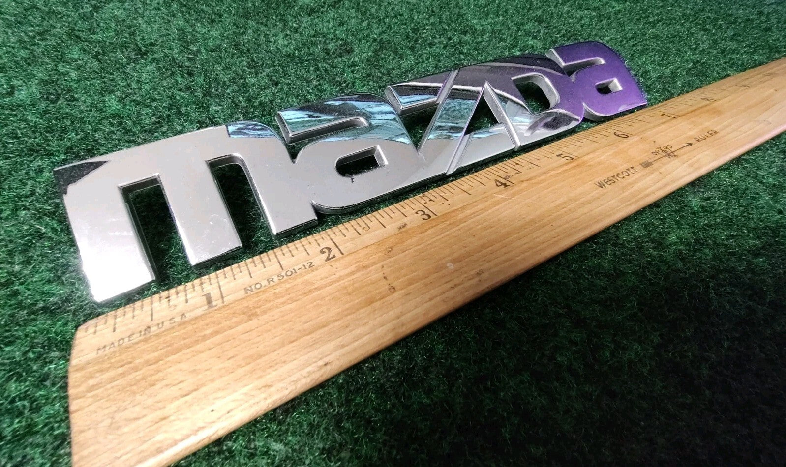 2000-2006 Mazda MPV Rear Emblem Name Plate LC62-51710 3M1