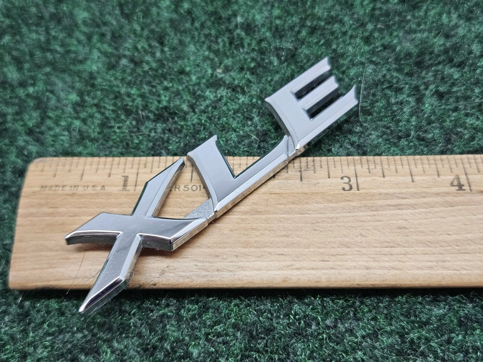OEM Toyota XLE Rear Emblem Badge Logo Sign Chrome 7S7