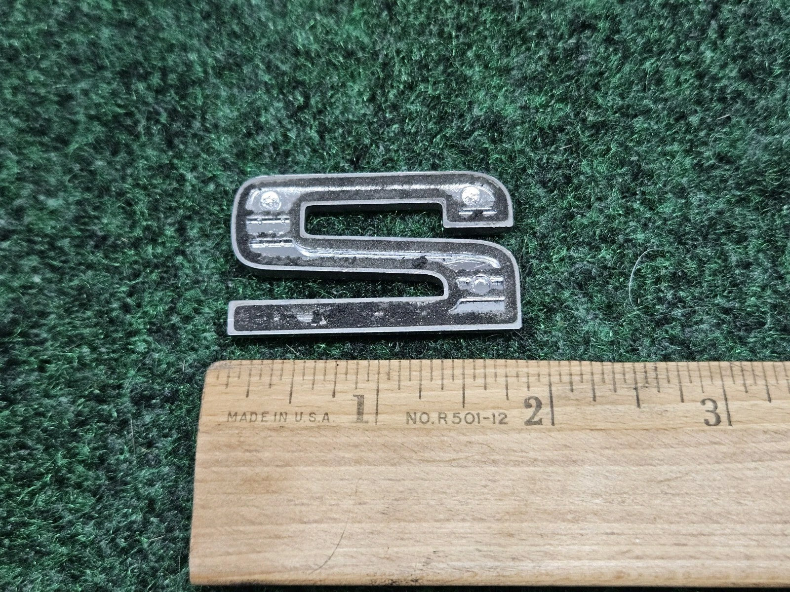 OEM "2" Chrome Individual Number Lettering Emblem Badge Logo Nameplate 3D 2 7S7