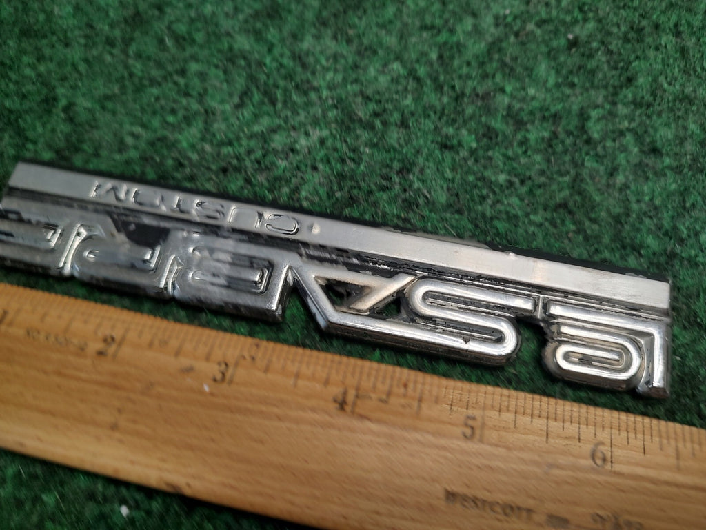 Vintage Buick LeSabre Custom Emblem Badge OEM 80s 90s Metal Trim Nameplate 4S4