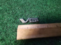 Pontiac OEM V6 Gold Black Plastic Emblem Badge Logo Nameplate Name Plate 4S3